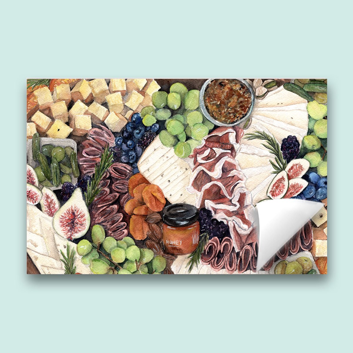 Grace Langdon Art Football Field Placemat - Thumbnail 5
