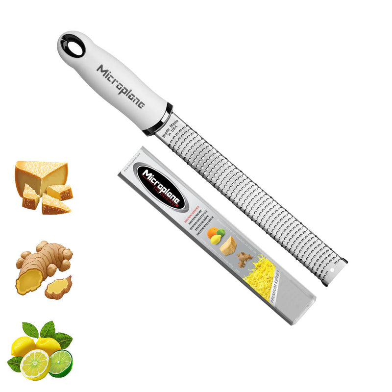 Microplane | Premium Classic Series Citrus Zester, Denim Blue
