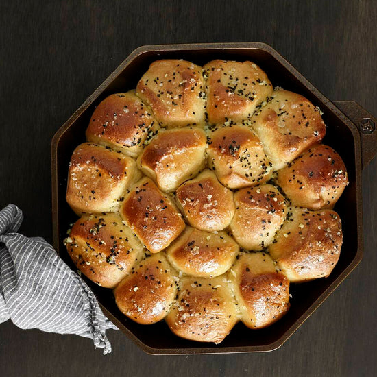 FINEX | 14" Cast Iron Skillet with Lid