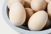 Farmhouse Pottery | Farmhouse Wooden Eggs - Dozen.