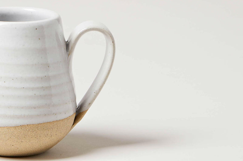 Farmhouse Pottery | Farmer's Pitchers - Medium features a hand-formed spout and sturdy handle, ideal for serving or displaying flowers, embodying rustic elegance.