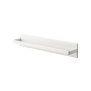 Yamazaki Home Magnetic Kitchen Towel Hanger, Steel, White, features a sleek, wall-mounted design for easily accessible towel storage in the kitchen.