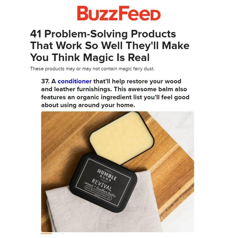 Humble Suds | Revival Wood and Leather Conditioner