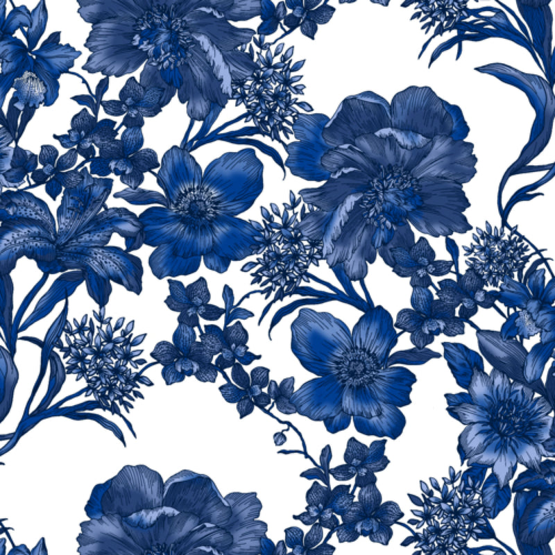 MacKenzie Childs | White Flower Market Tea Kettle, 2 QT.