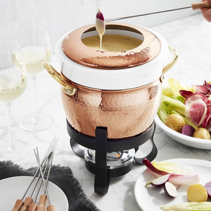 Ruffoni | Fondue Michelle with Porcelain Insert | Historia Collection