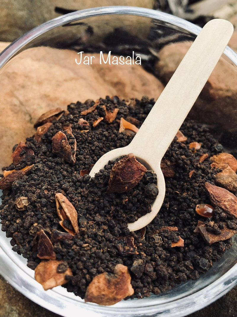 Jar Masala | Chai Teas - Spicy Tea, premium handcrafted blend, emphasizing robust masala flavor. Ideal gourmet choice for tea enthusiasts seeking rich sensory experiences.