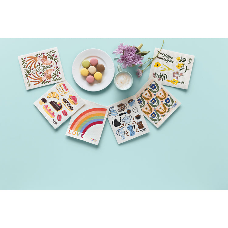 Ecologie | Bees & Blooms Swedish Dishcloth