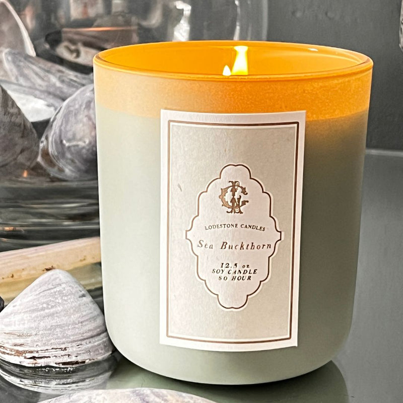 Lodestone Candles | Sea Buckthorn Candle