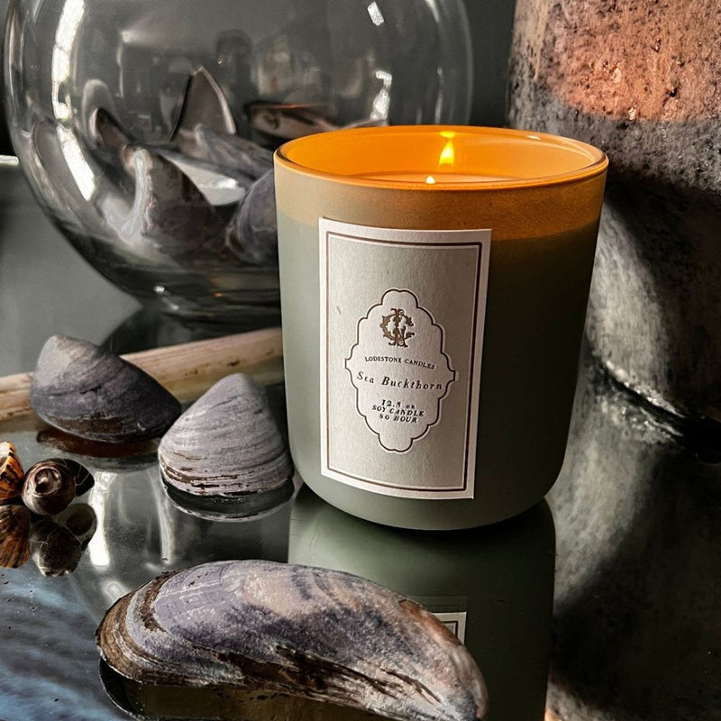 Lodestone Candles | Sea Buckthorn Candle