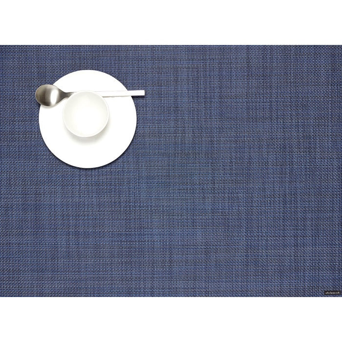 Chilewich | Mini Basketweave Rectangle Placemats - Indigo