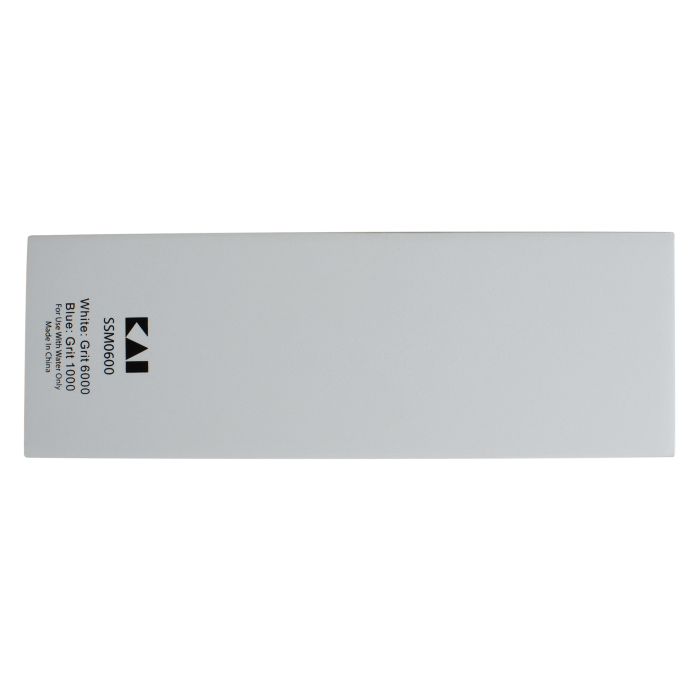 Shun | Combination Whetstone & Rubber Base: Dual-sided whetstone with 1000-grit and 6000-grit, ideal for maintaining sharp Shun blades. Includes rubber tray for stability.