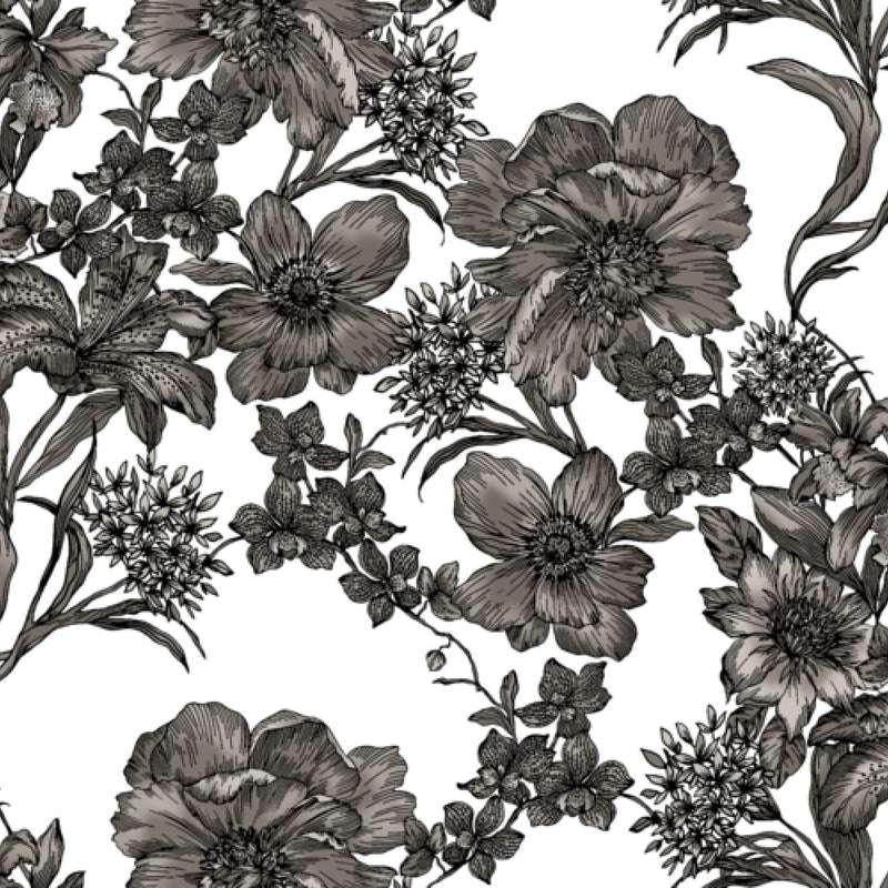 MacKenzie Childs | White Flower Market 3 Quart Tea Kettle