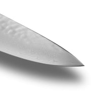 Shun | Premier Knife Series, Chef Blonde, 6 inches, featuring a Damascus-style blade with a sharp edge, ideal for agile, precise kitchen tasks.