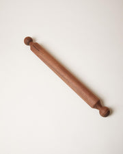 Farmhouse Pottery walnut rolling pin — product view