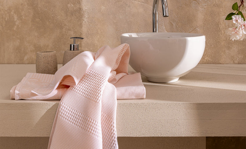 Le Jacquard Français | Cristal Tea Towel, Mist