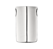 Christofle | Wine Cooler, Stainless Steel: A sleek, mirror-finish cylinder with integrated side grips, perfect for chilling wine or champagne, ideal for home bars or gifting.