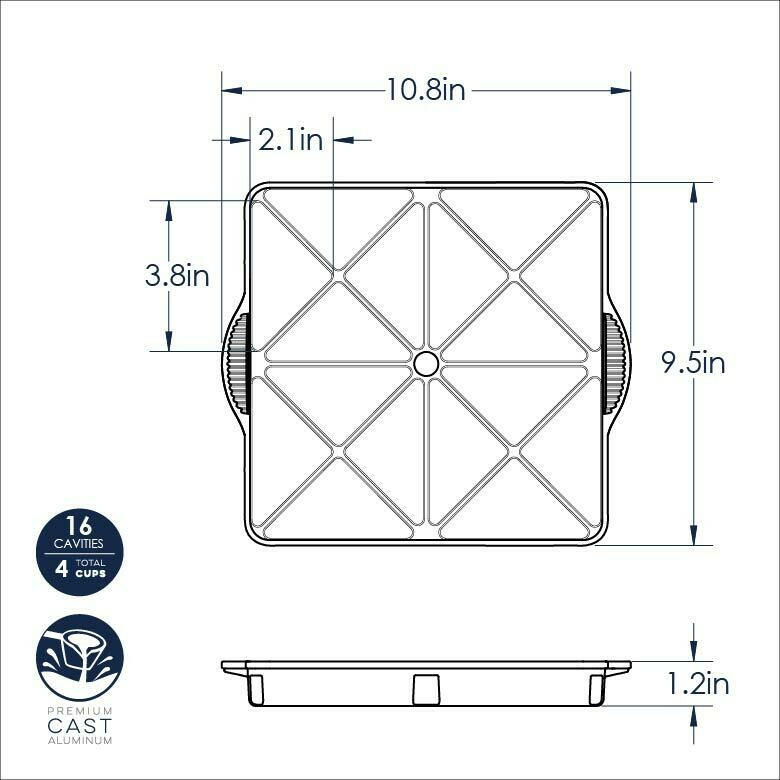 Nordic Ware | Scottish Mini Scone Pan.