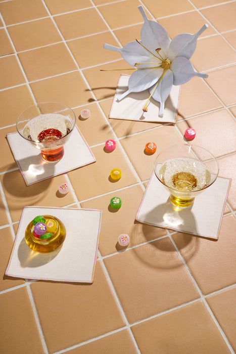 Atelier Saucier | The Hummingbird Cocktail Napkin Set