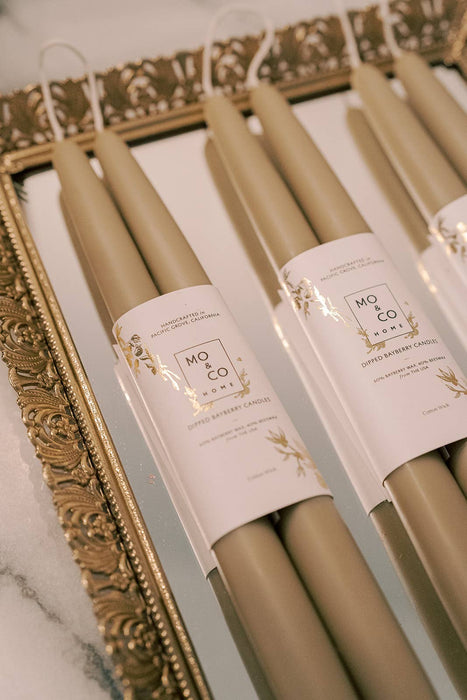 Mo&Co | Limited Edition! Bayberry Dipped Taper Candles