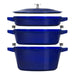 Staub | Stackable 4-in-1 Cast Iron Cookware Set.