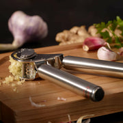 Rösle | Garlic Press with Scraper.