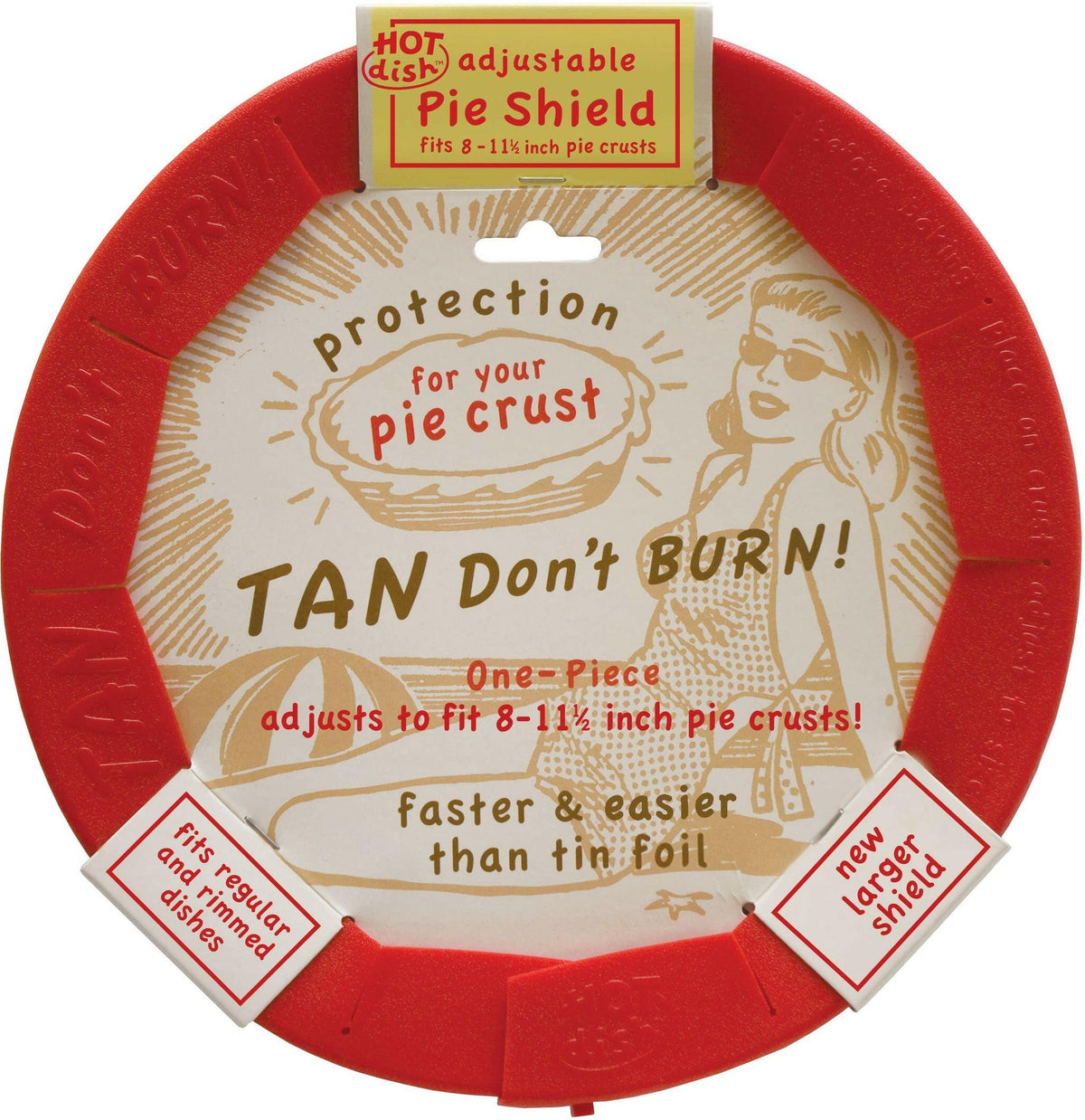 HIC - Harold Import Co. | Adjustable Pie Crust Shield — Athens Cooks