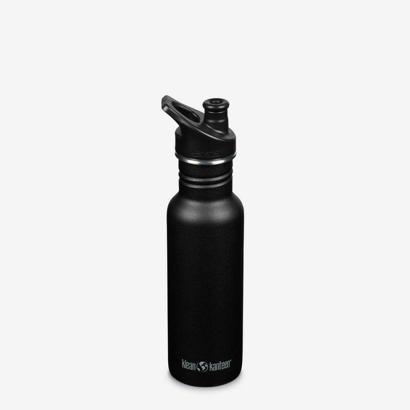 Klean Kanteen | 18oz Classic Water Bottle with Sport Cap.