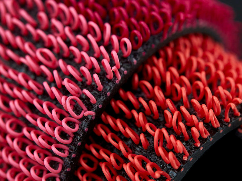 Chilewich | Bold Stripe Shag Mats.