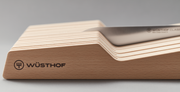 Wüsthof | In-Drawer Knife Tray - Small, crafted from durable beech wood, holds up to seven knives, offering compact, safe storage in your kitchen drawer.