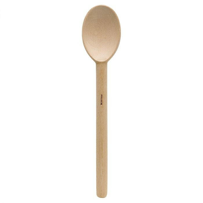Harold Imports | French Beechwood Spoons - 14 Deluxe Heavyweight, expertly crafted, ideal for mixing and serving hearty dishes without scratching surfaces, perfect for any kitchen.