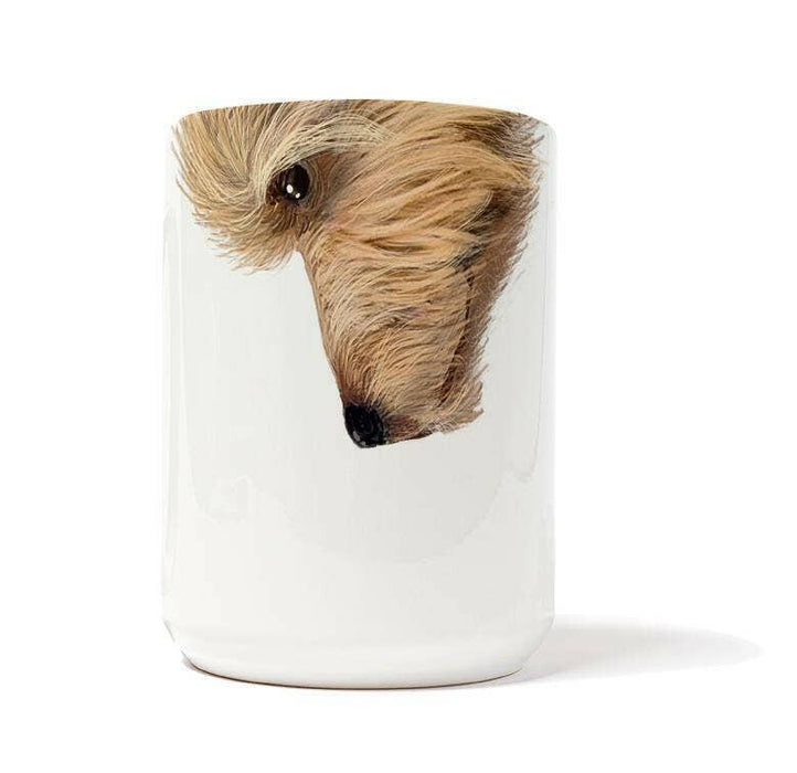 Yorkie Snout Mug: 11 oz.