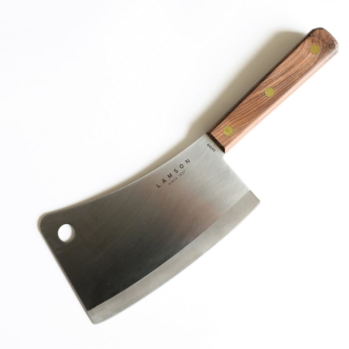 Lamson | 7.25" Meat Cleaver with Walnut Handle