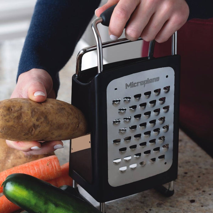Microplane | 4-Sided Stainless Steel Professional Box Grater