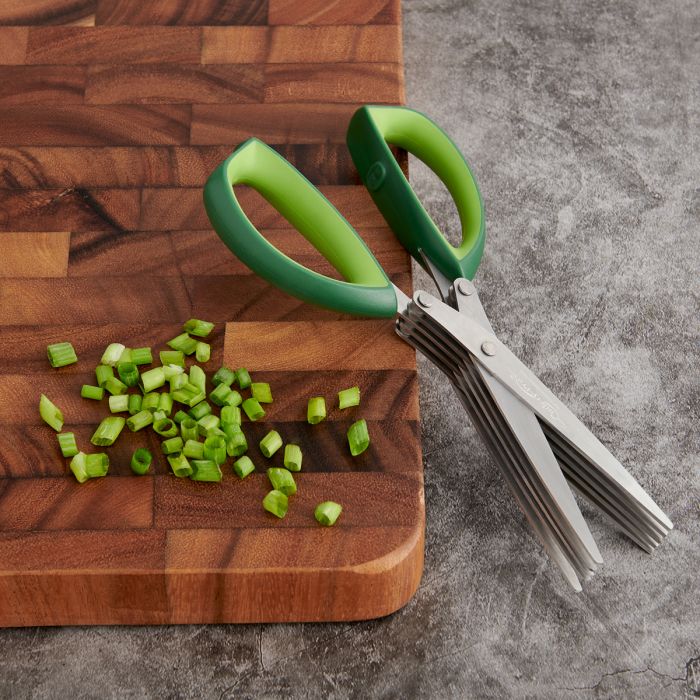 Herb Scissors Stainless Steel - Multipurpose Herb Cutter, Cilantro, Kitchen  Herb