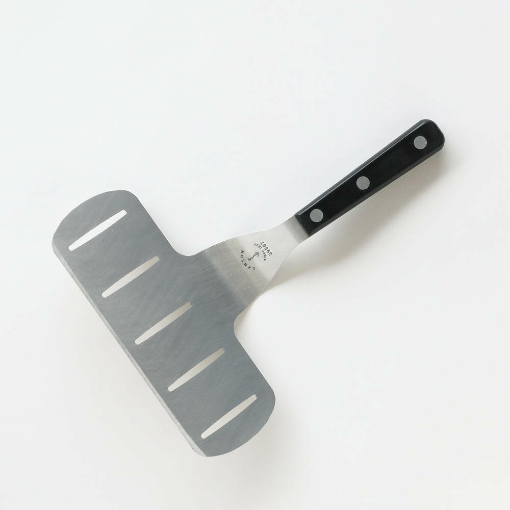 Jumbo Fish & Asparagus Turner with POM Handle - Thumbnail 2