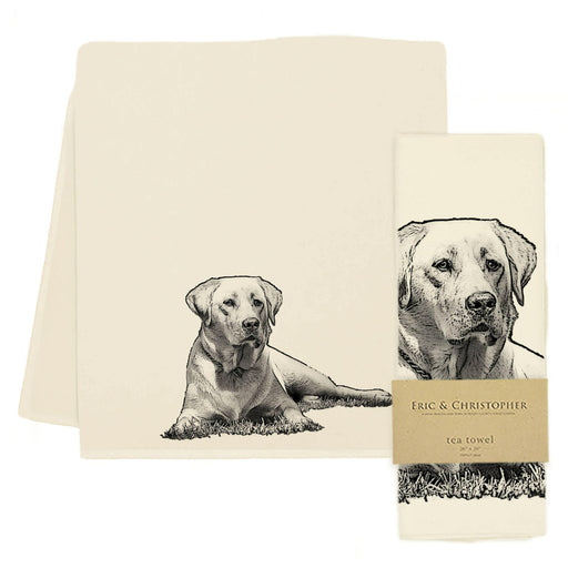 Yellow Lab #1 Tea Towel.