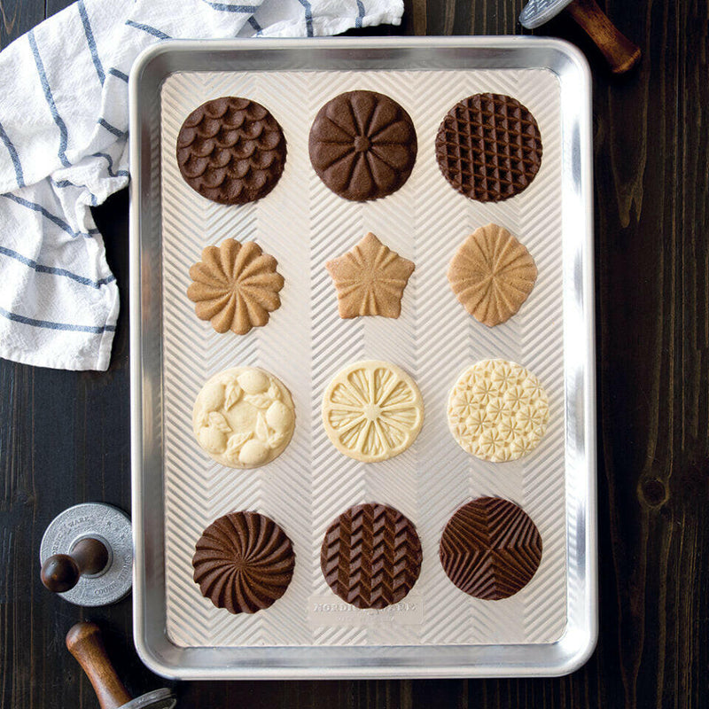 Nordic Ware | Pretty Pleated Cookie Stamps.