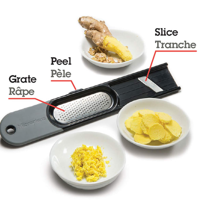 Microplane | 3-in-1 Ginger Tool