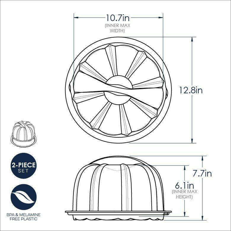 Nordic Ware | Deluxe Bundt Cake Keeper.