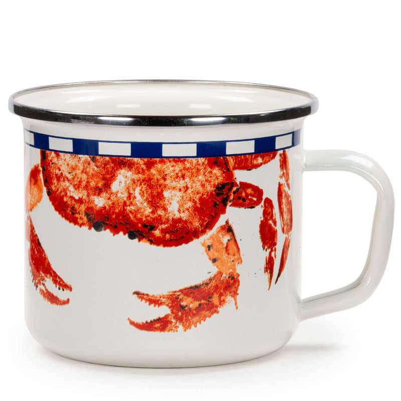 Crab House Grande Mugs Set of 4.