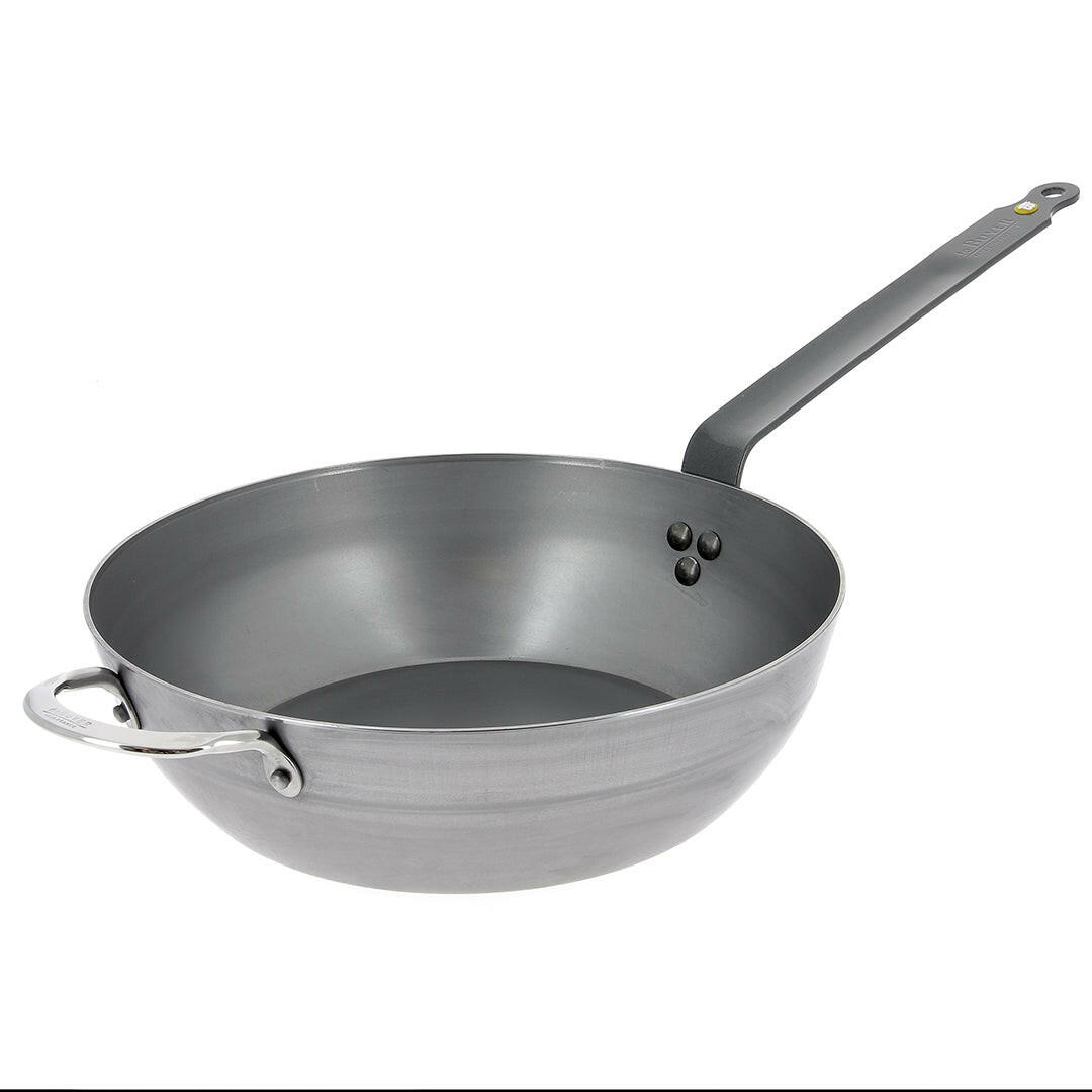 De Buyer MINERAL B Carbon Steel Fry Pan - Thumbnail 2