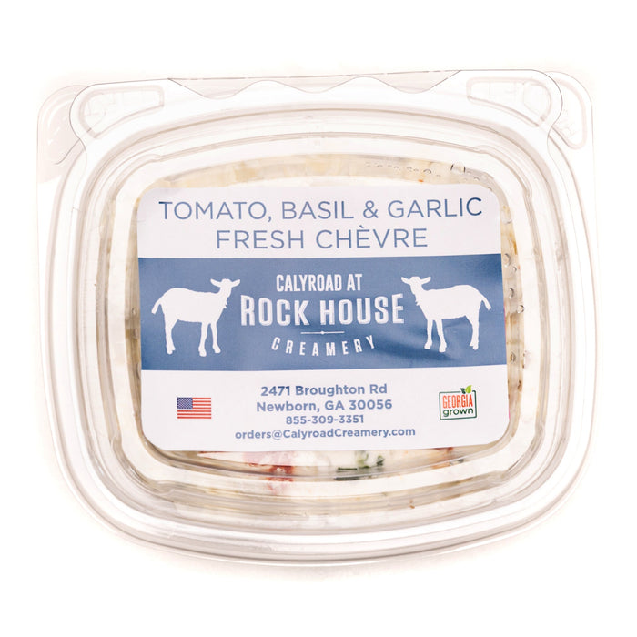 Rock House Creamery | Tomato Basil Garlic Chèvre