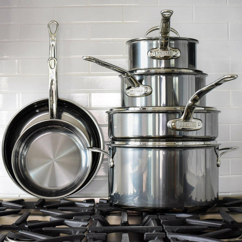 Hestan | NanoBond 10-Piece Cookware Set.