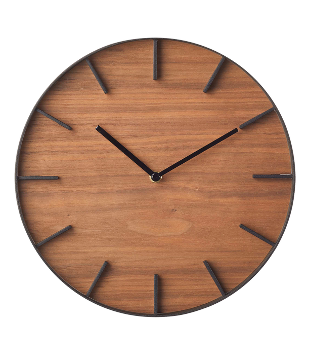 Yamazaki | Steel + Wood Wall Clock