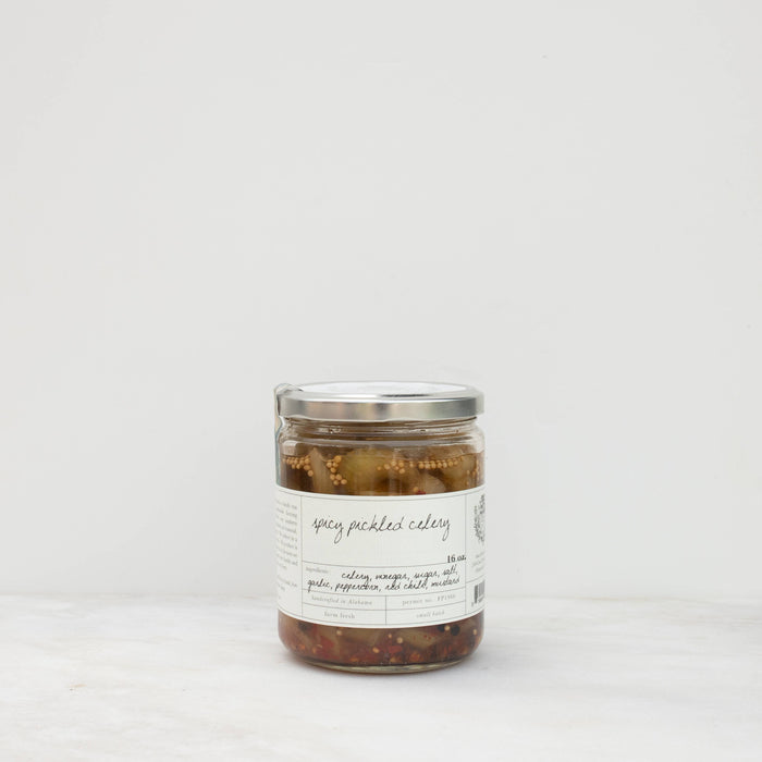 Stone Hollow Farmstead | Pickled Spicy Celery