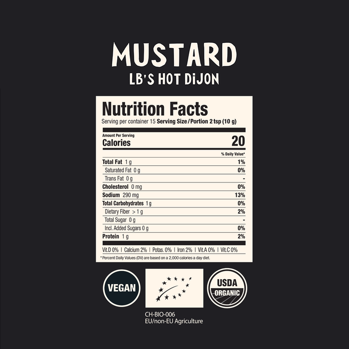 HLTHPUNK | Organic Dijon Mustard