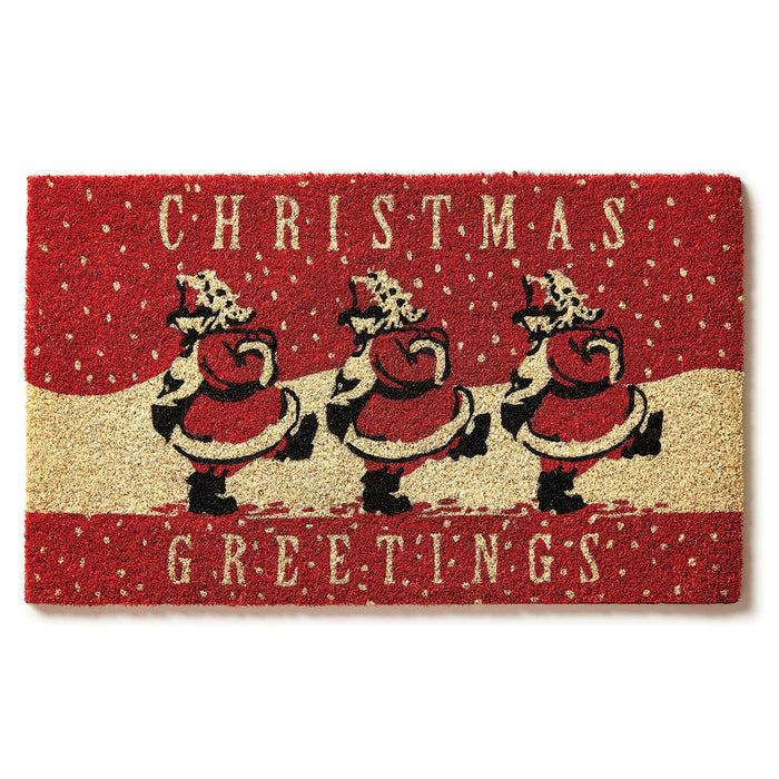 Victoria and Albert Museum Santa Claus Greetings Doormat.