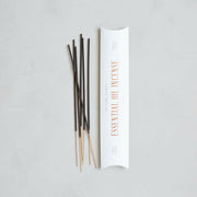 The Floral Society's Essential Oil Incense, featuring Cedar Wood & Palo Santo sticks, handcrafted for meditation and cleansing, ideal for enhancing kitchen ambiance.