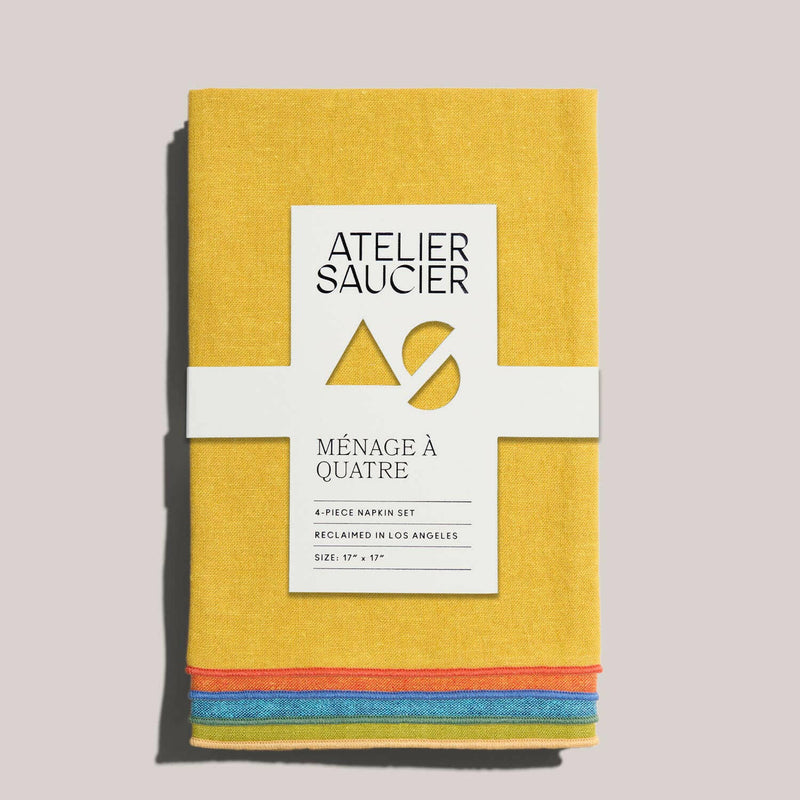Atelier Saucier | The Toucan Napkin Set.