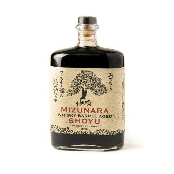 Haku Mizunara Whisky Barrel Aged Shoyu (Soy Sauce).